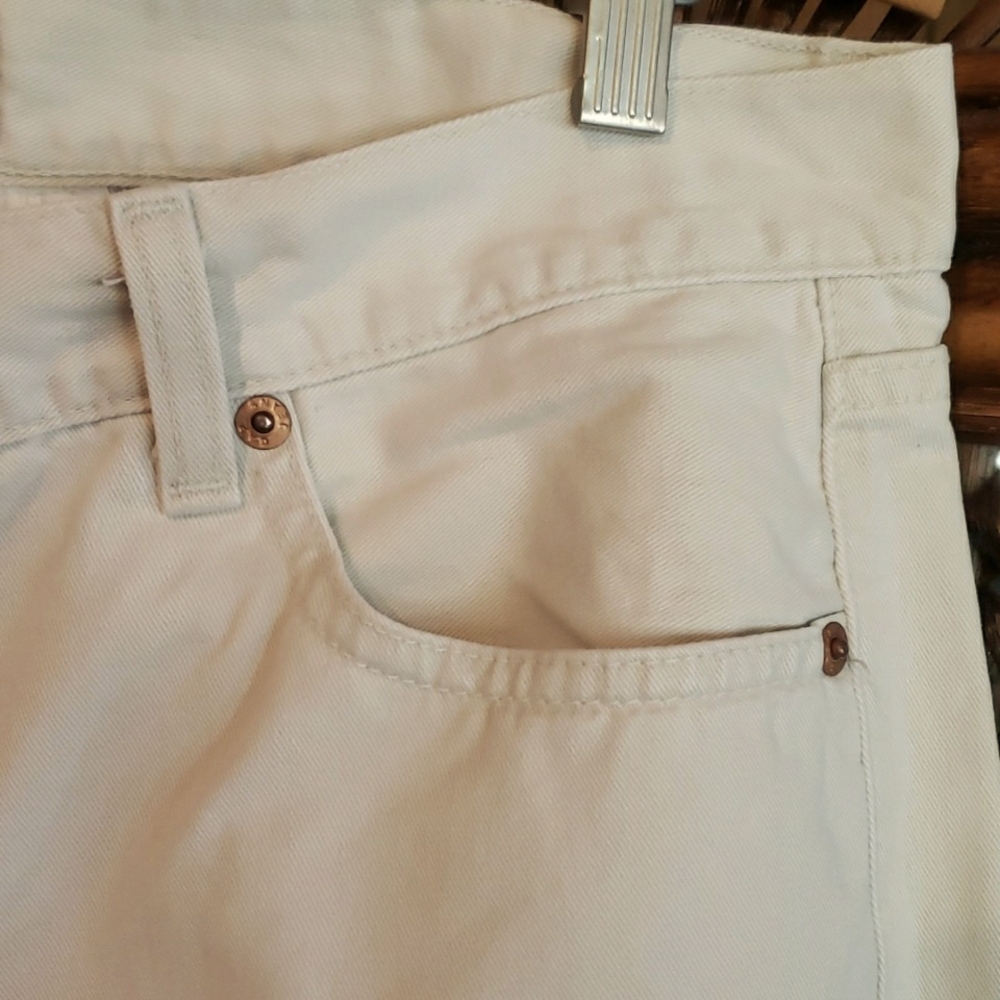 GAP BLUE JEANS High-Waisted VTG Boyfriend / Button-Fly Jeans Size 16 EVC - Picture 8 of 13